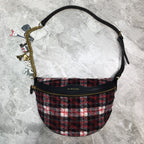 BLN-Ciaga Souvenir XXS Belt Bag In Checkered Red, For Women,  Bags 11.8in/30LO