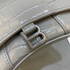 BLN-Ciaga Hourglass Mini Handbag With Chain In Grey, For Women,  Bags 4.7in/12LO