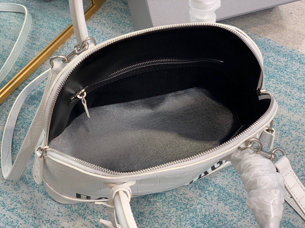 BLN-Ciaga Ville XXS Handbag In White, For Women,  Bags 8.6in/22LO