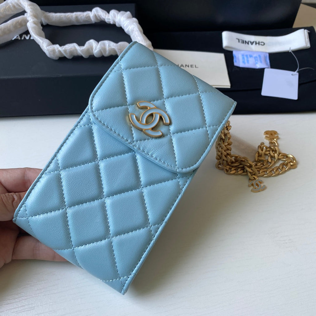 CHL - Phone Holder Blue Bag For Women 15LO/6in