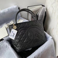 CHL - Medallion Tote Shoulder Black Bag For Women 29LO/11.4in