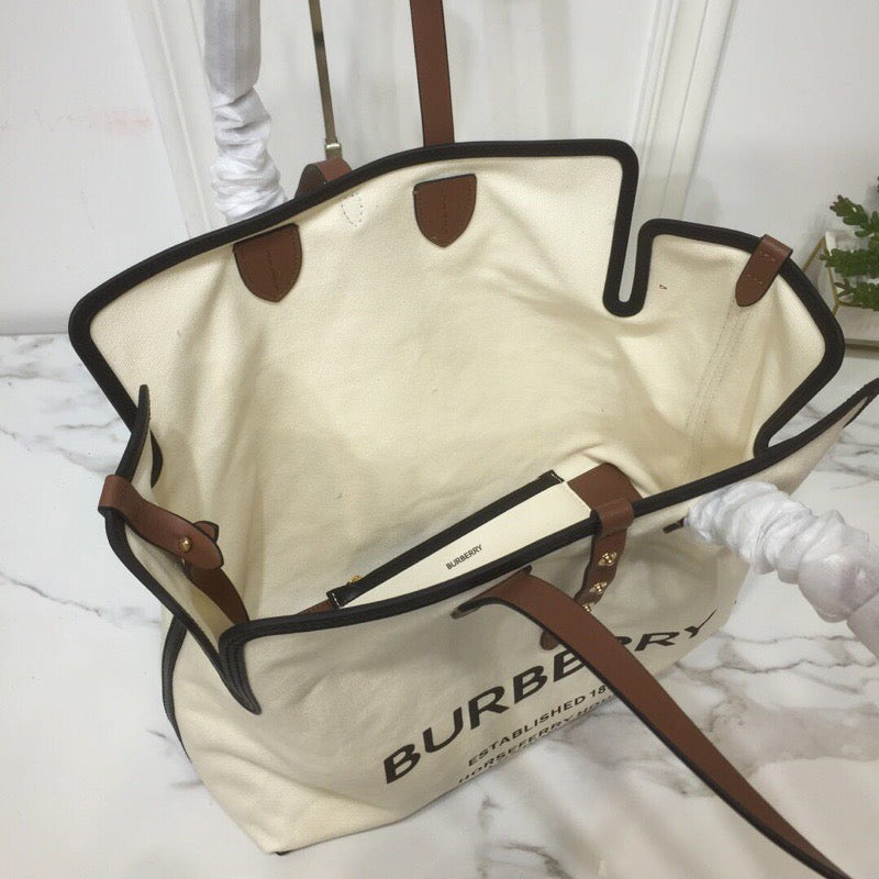 B-Berry - BB  The Large Soft Cotton Canvas Belt Bag Brown For Women, Women’s Bags 16.5in/42LO