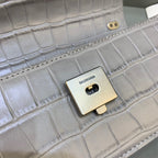 BLN-Ciaga Gossip Small On Chain Shoulder Bag Gray, For Women,  Bags 7.4in/19LO