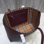 B-Berry - BB  Small Embossed Crest Tote Purple For Women, Bags 13.8in/35LO