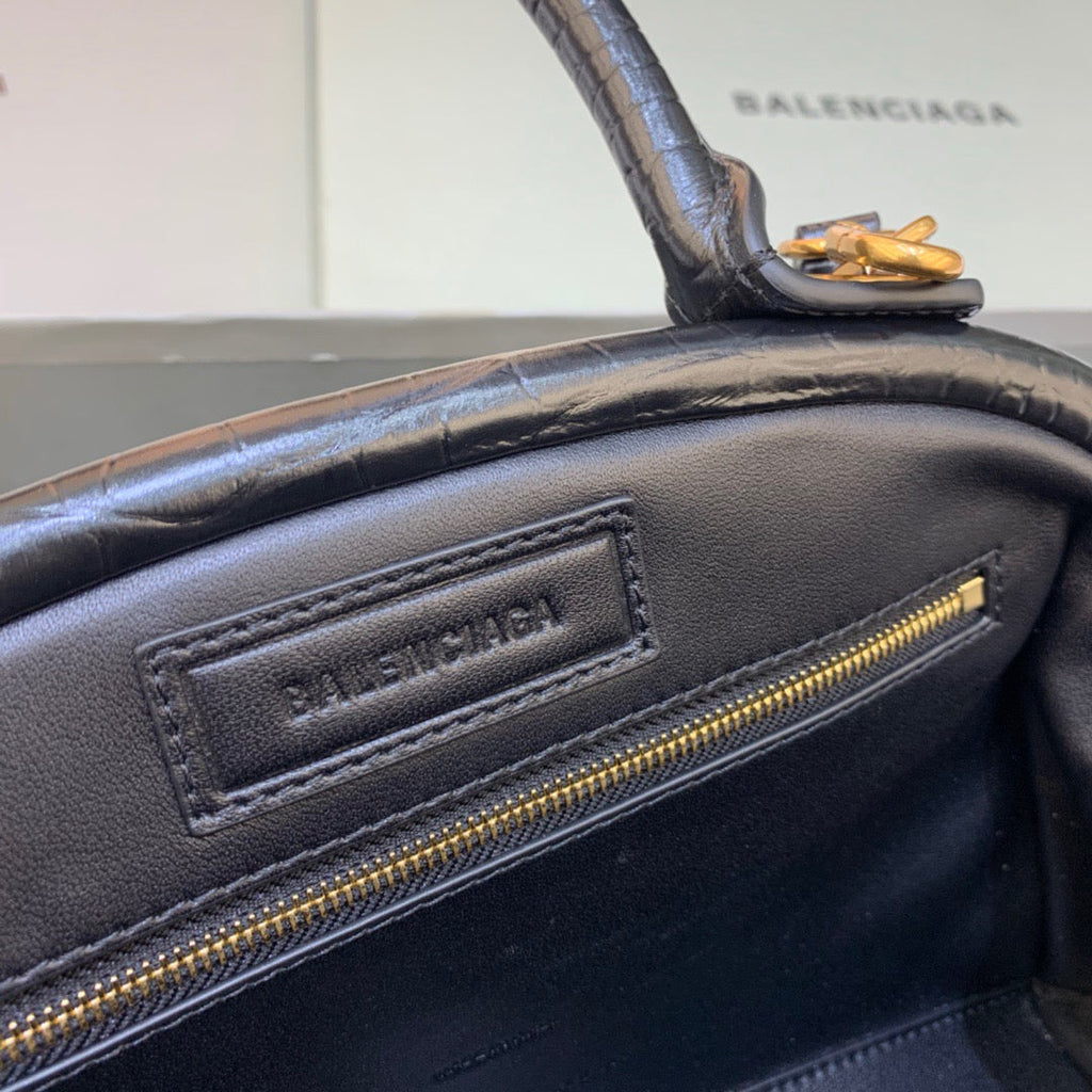 BLN-Ciaga Small Editor  Bag In Black, For Women,  Bags 13in/33LO