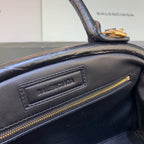 BLN-Ciaga Small Editor  Bag In Black, For Women,  Bags 13in/33LO