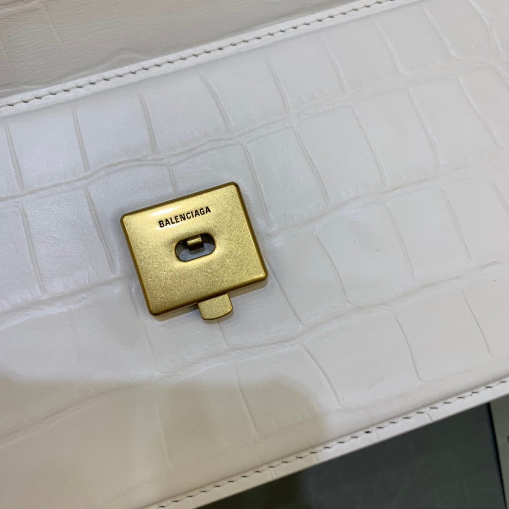BLN-Ciaga Gossip Small Shoulder Bag White, For Women,  Bags 9.1in/23LO