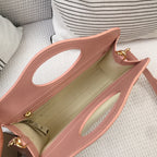 B-Berry - BB  Mini Two-tone Canvas And Pocket Bag PiNike For Women, Bags 10.4in/26.5LO