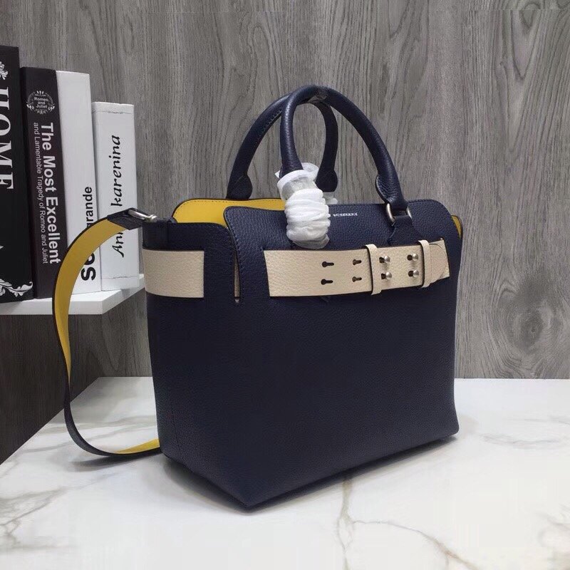 B-Berry - BB  Small Triple Stud Belt Bag Blue For Women, Bags 14in/36LO