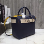 B-Berry - BB  Small Triple Stud Belt Bag Blue For Women, Bags 14in/36LO