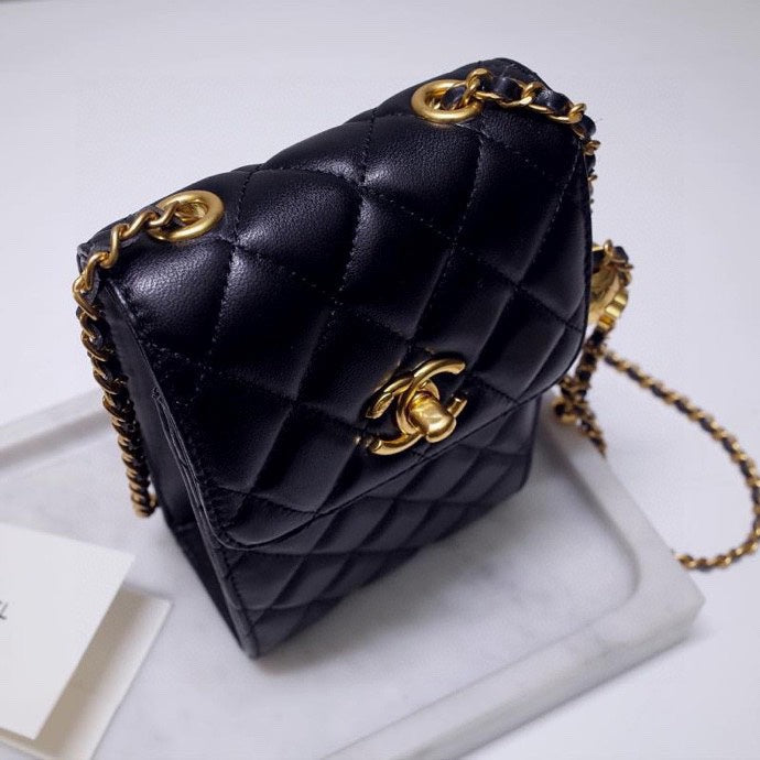 CHL - Quilted Phone Holder Bag For Women 11LO/4.3in
