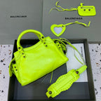 BLN-Ciaga Neo Cagole XS Handbag In Light Green, For Women,  Bags 10.2in/26LO