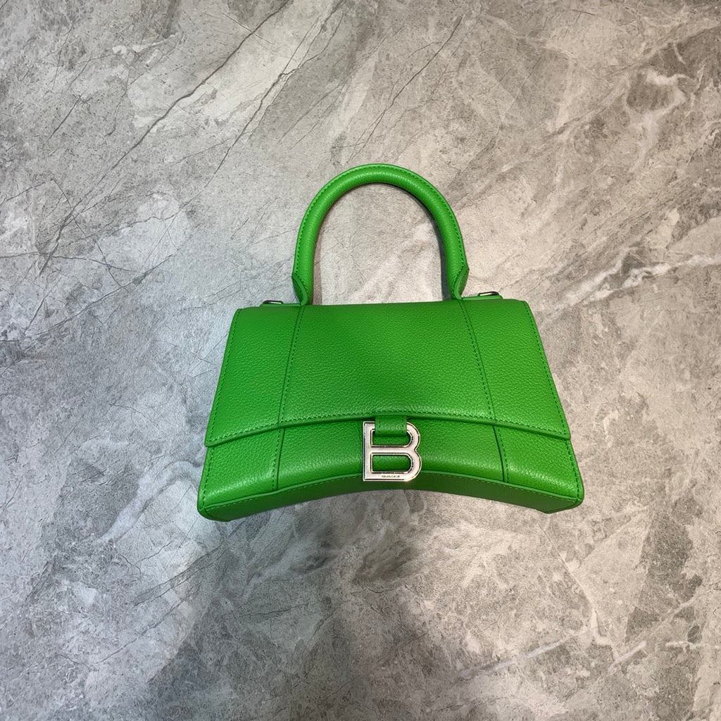 BLN-Ciaga Hourglass Small Handbag In Green, For Women,  Bags 9in/23LO