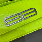 BLN-Ciaga Gossip Small Shoulder Bag Green Neon, For Women,  Bags 9.1in/23LO