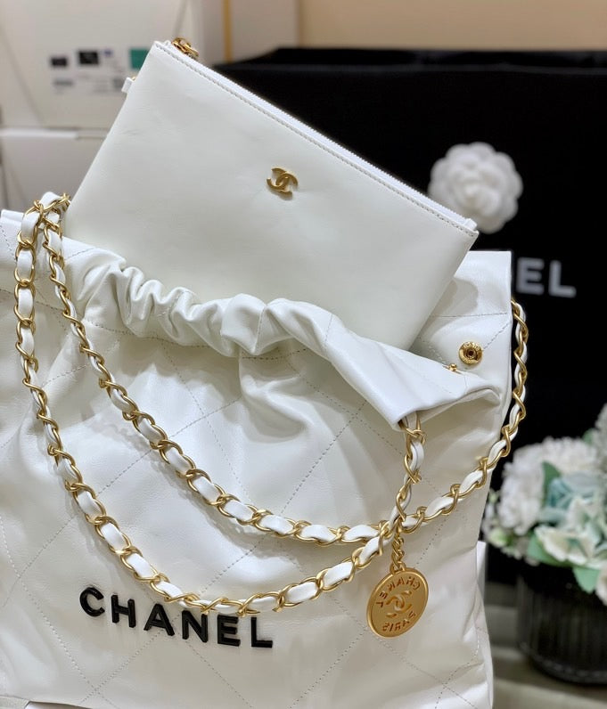 CHL -  22 Handbag White For Women 14.4in/37LO AS3261 B08038 10601