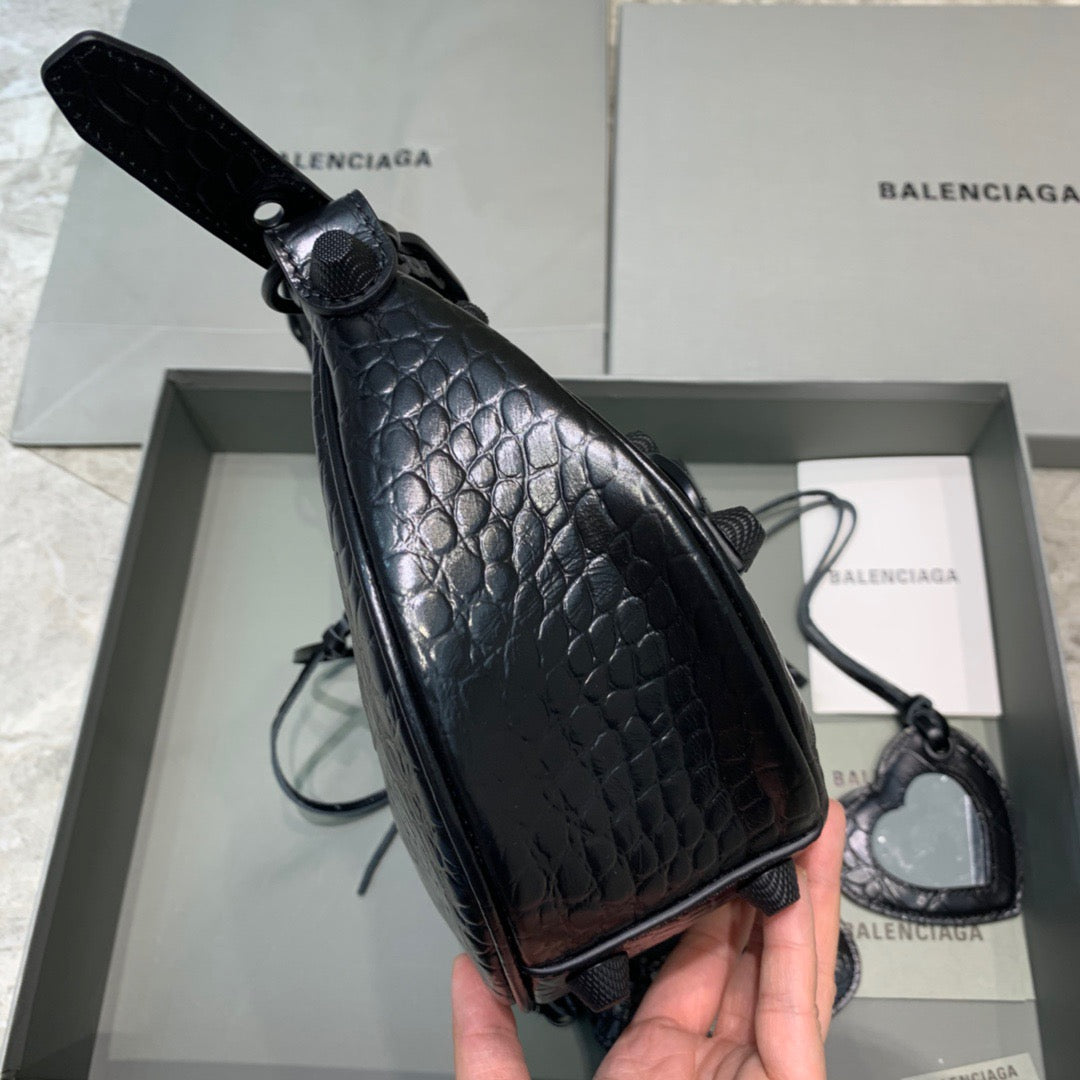 BLN-Ciaga Le Cagole XS Shoulder Bag In Black, For Women,  Bags 13in/33LO