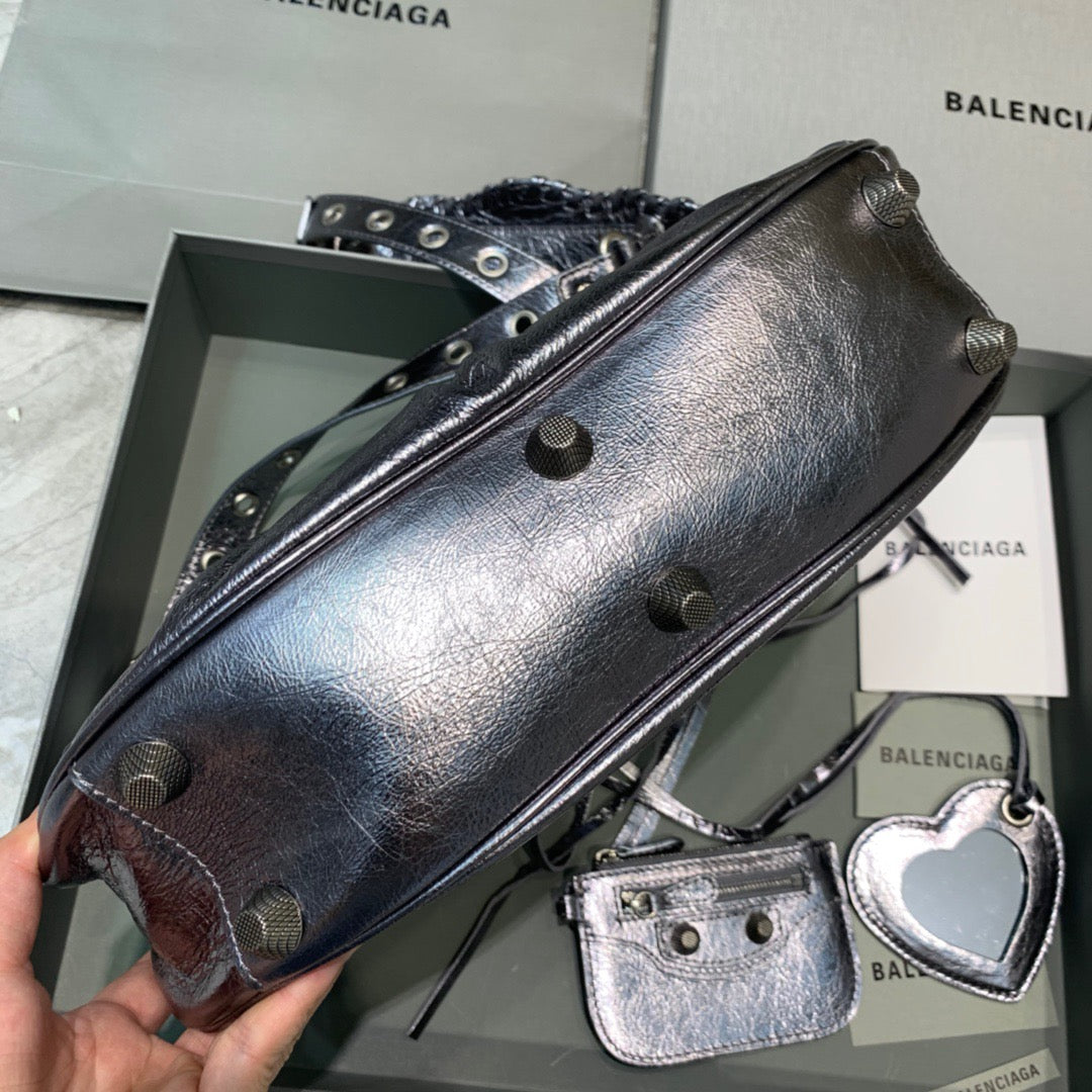 BLN-Ciaga Le Cagole XS Shoulder Bag In SliTLM -, For Women,  Bags 13in/33LO
