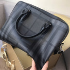 B-Berry - BB  London Check And Briefcase For Men, Bags 14.6in/37LO 80139481