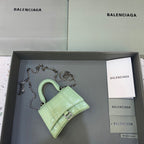 BLN-Ciaga Hourglass Mini Handbag With Chain In Light Green, For Women,  Bags 4.7in/12LO