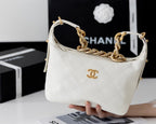CHL - Medium Hobo Bag White For Women 11in/28LO