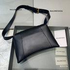 BLN-Ciaga Downtown Small Shoulder Bag In Black, For Women,  Bags 11.8in/30LO 67135329S1M1000