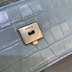 BLN-Ciaga Gossip Small Shoulder Bag Blue, For Women,  Bags 9.1in/23LO