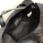 B-Berry - BB  Monogram Recycled Polyester Jacquard Holdall Black For Men, Bags 19.7in/50LO