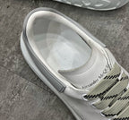 Alex - McQueen OTLM -sized Sneaker White/Grey For Men