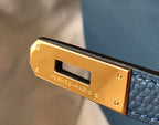 HM Birkin Bag 30cm Dark Blue Togo Leather GHW