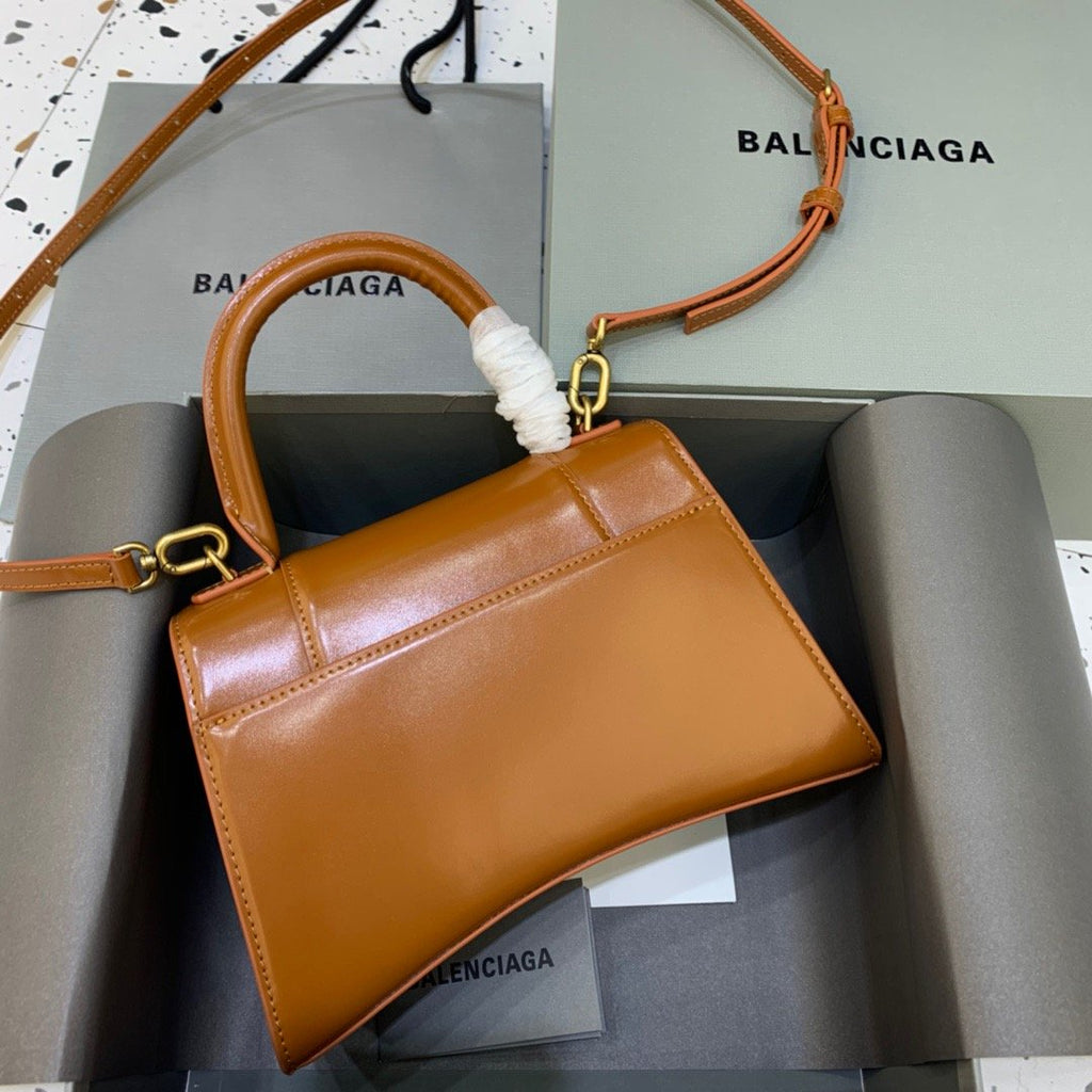 BLN-Ciaga Hourglass Small Handbag In Brown, For Women,  Bags 9in/23LO
