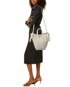 Blnciaga Everyday 2.0 Canvas & Leather Shoulder Tote