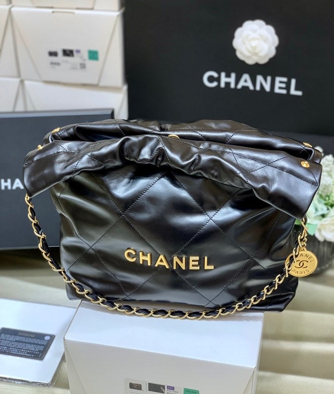 CHL -  22 Handbag Black For Women 14.4in/37LO AS3261 B08037 94305