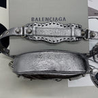 BLN-Ciaga Le Cagole XS Shoulder Bag In Grey, For Women,  Bags 10.2in/26LO