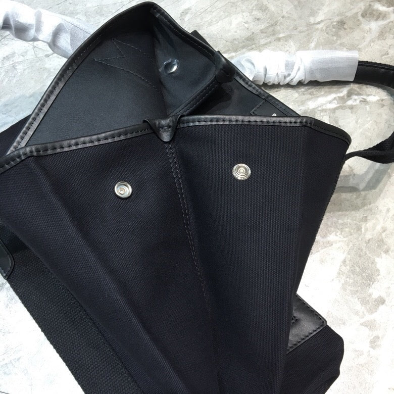 BLN-Ciaga Navy Medium Cabas Tote Bag In Black, For Women,  Bags 14.1in/36LO