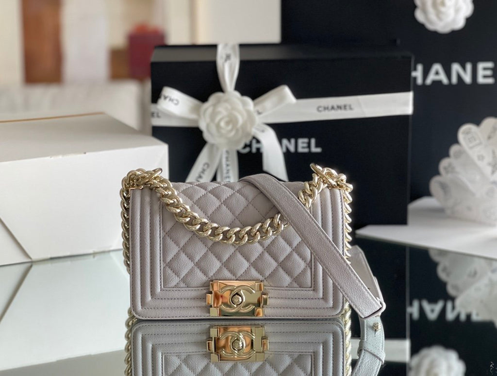 CHL - Mini Classic Flapbag White For Women 15LO/5.9 in