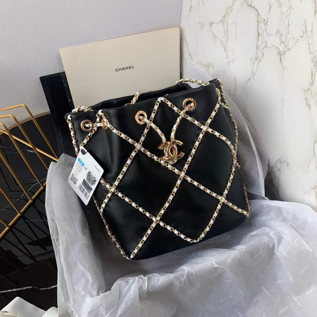 CHL -  21 Handbag Black For Women Bags 8.6in/22LO