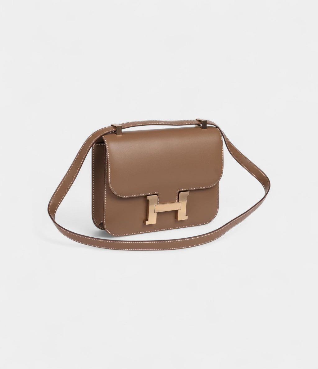 HMConstance 24 Etoupe Tadelakt Leather