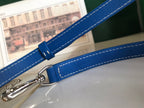 M VANITY CASE 20 IN BLUE GOYARDINE CANVAS