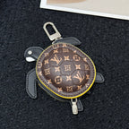 LV Turtle Pouch Bag Charm