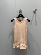 CC 25 Patterned Knitted Vest