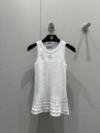 CC 25 Patterned Knitted Vest