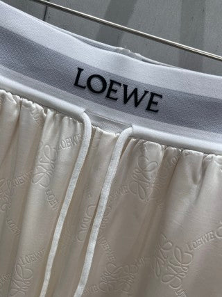 Loewe 25 logo Embossed Trors Cotton