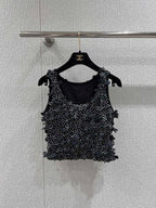 CC 25 Flower Vest Polyester Fiber