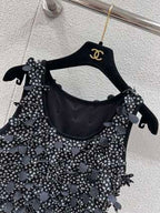 CC 25 Flower Vest Polyester Fiber