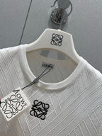 Loewe 2025 Embroidered Knitted Vest Wool
