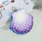 LV Shell Bag Charm Leather Canvas