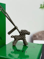 Bottega Veneta Dog Charm Lambskin