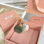 Miu Miu Leather Microtrik Bag Charm