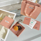 Miu Miu Leather Microtrik Bag Charm