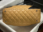 Chanel 2026 Cambon Ligne Bowler Bag 18cm Quilted Leather 348252